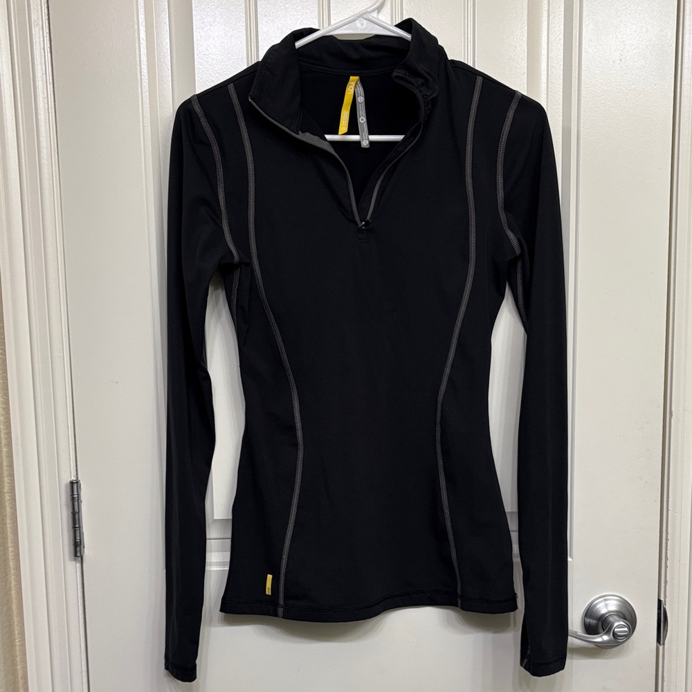 Lole Black‎ Long Sleeve 1/4 zip Women's Pullover